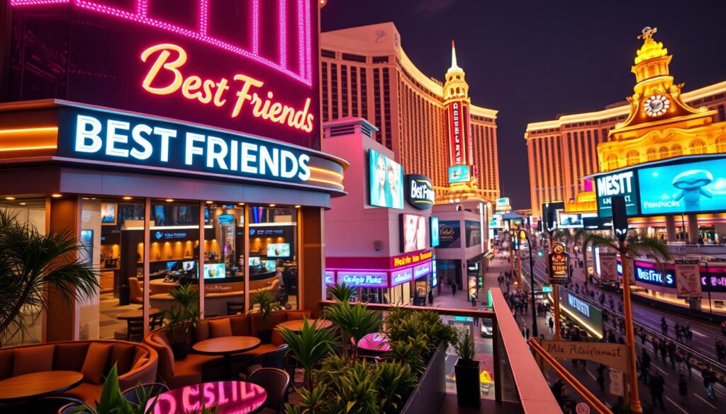 Best Friends Restaurant Vegas Strip Location