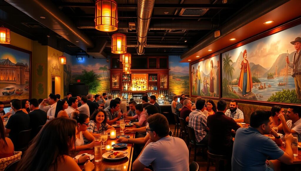 Colombian Restaurant Ambiance Miami