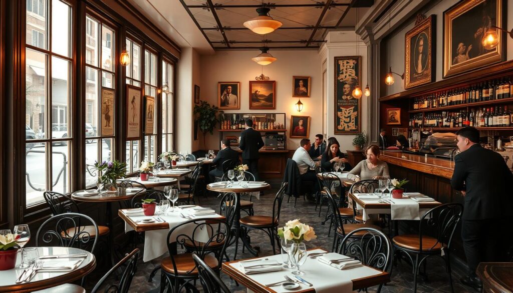Downtown LA French Bistro Dining