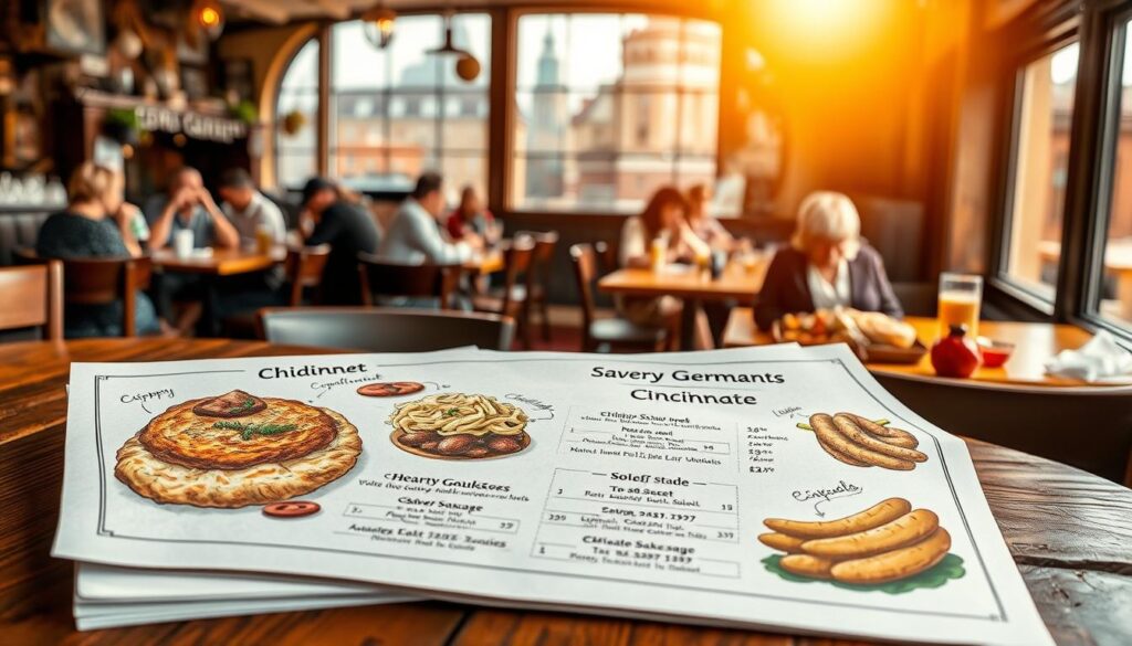 German Dining Price Guide in Cincinnati