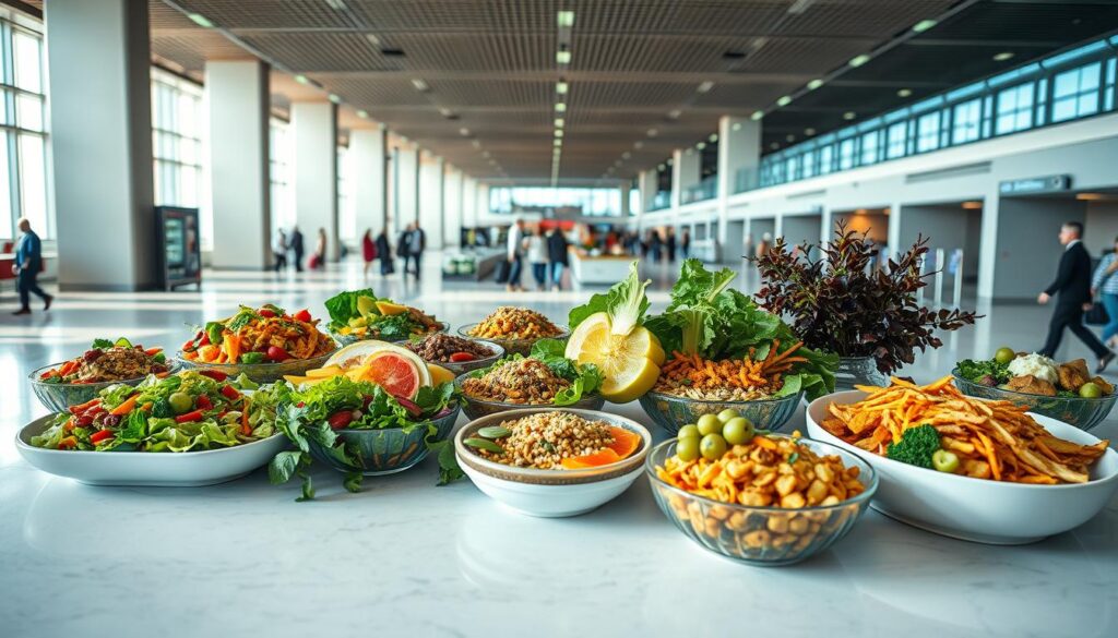 Healthy Vegetarian Food at Atlanta Airport