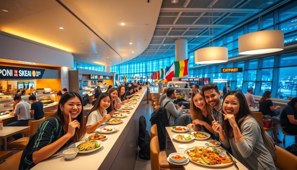 International Dining at Atlanta Airport