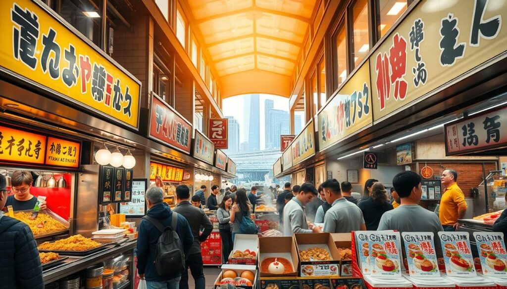 Japanese Market Food Court in Chicago