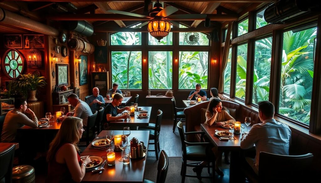 Jungle Navigation Co. LTD Skipper Canteen dining experience