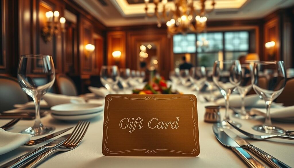 Luxury Dining Gift Card Experiences
