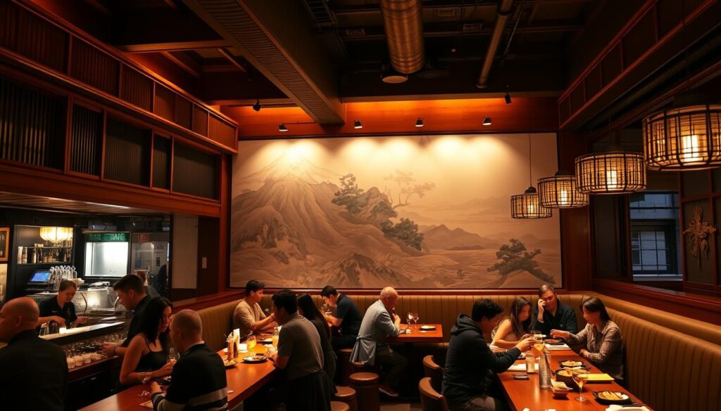 NYC Izakaya Japanese Pub Interior