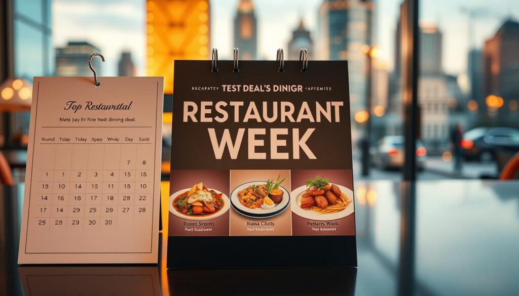 Restaurant Week Dining Deals Calendar
