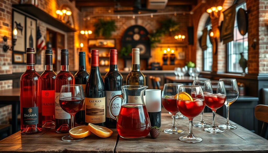 Spanish Wine and Sangria Selection at Best Spanish Restaurant NYC