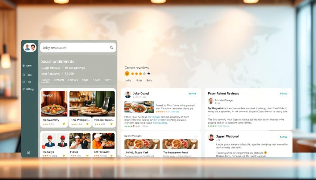 TripAdvisor restaurant review platform