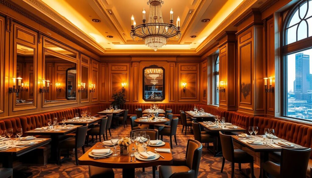 Upscale Restaurant Interior in Dallas