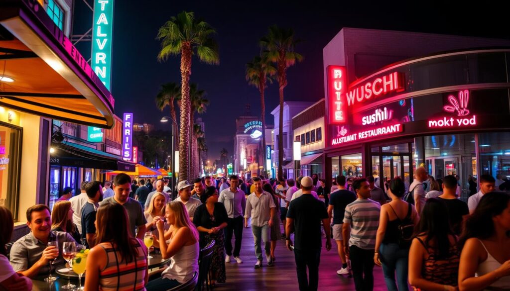 West Hollywood Late Night Dining Scene